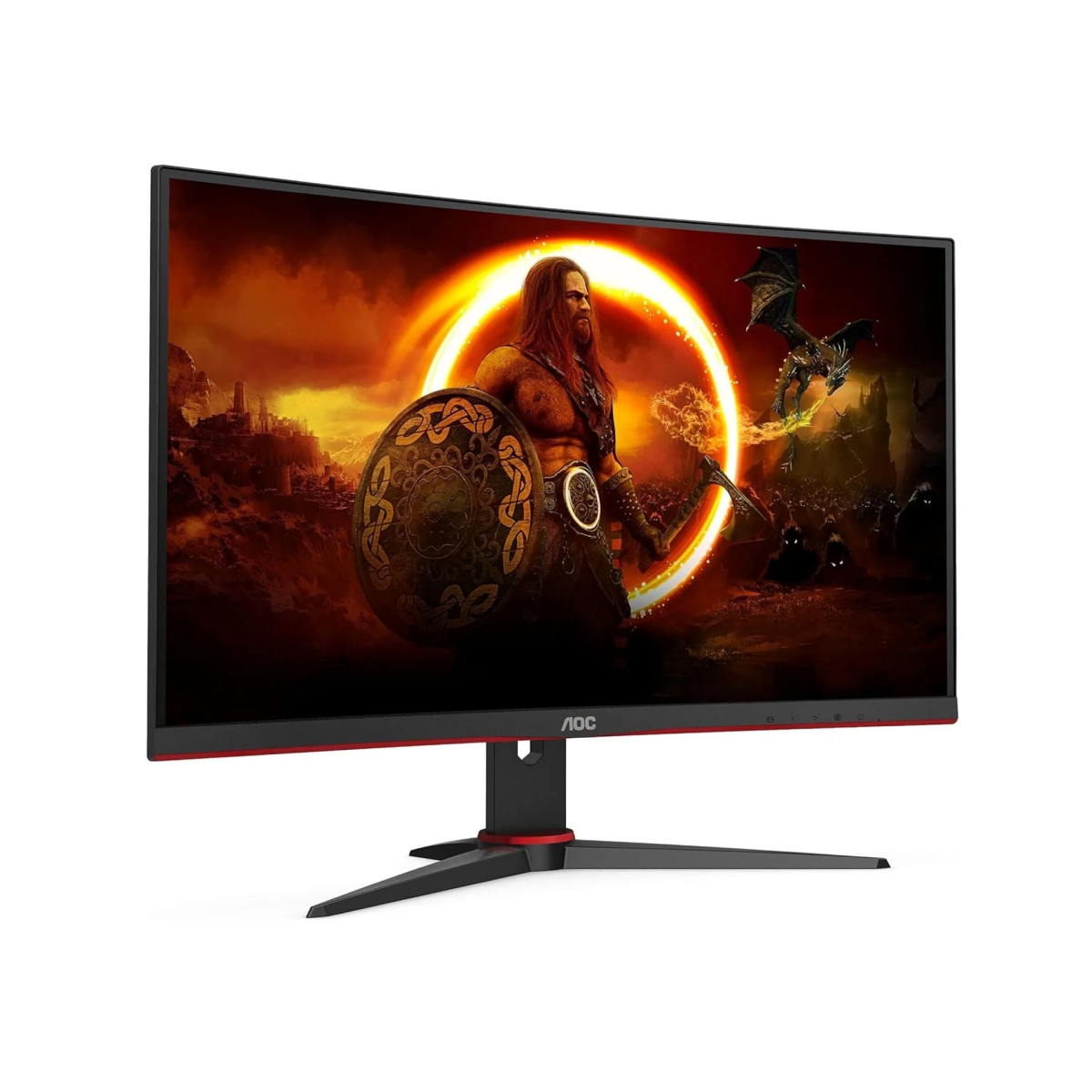 AOC C32G2ZE 31.5" FHD Curved Gaming Monitor Black