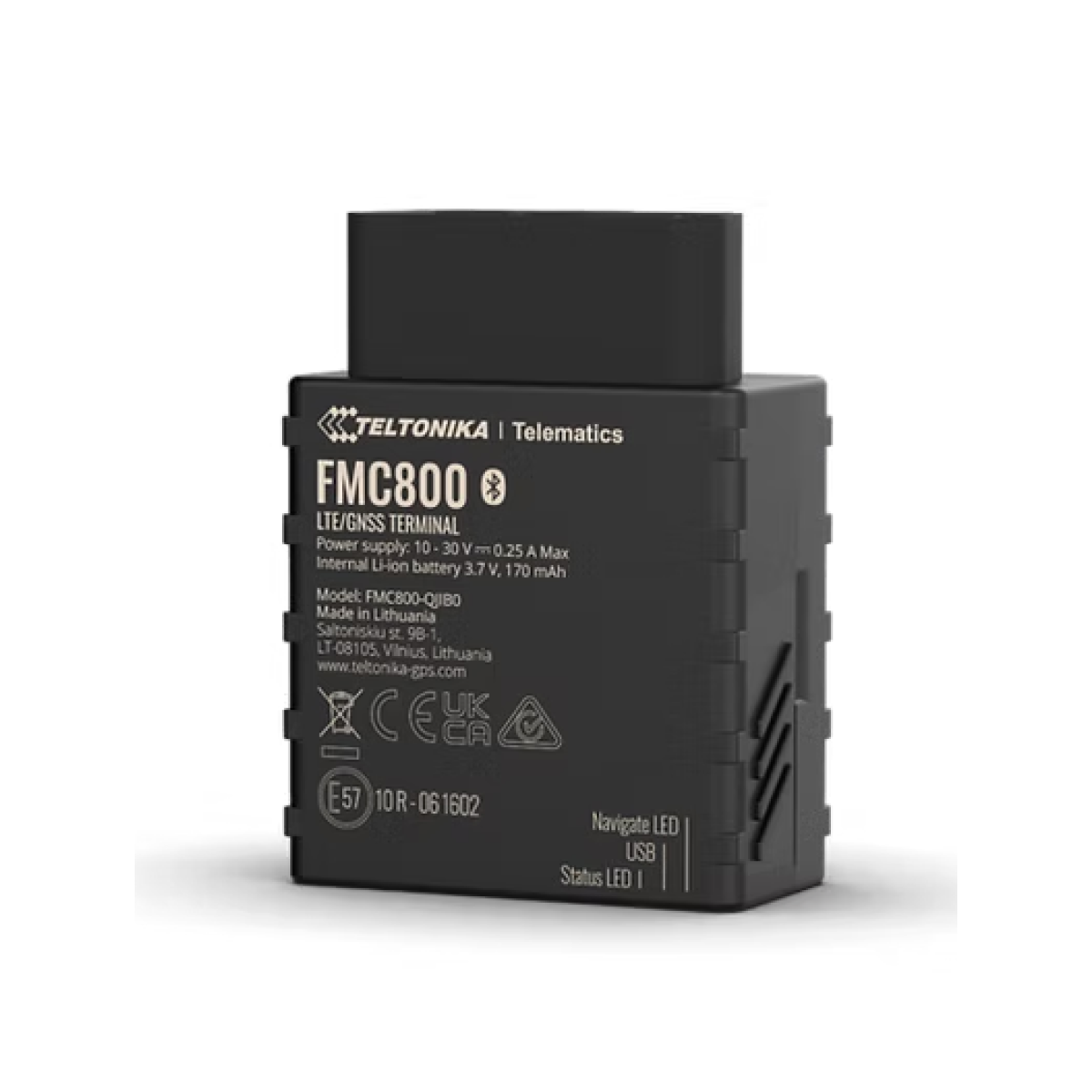 Teltonika FMC800 OBDII Plug-and-Play GPS Tracker with 4G LTE Cat 1