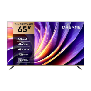 DREAME TV 65Q100 65" 4K Ultra HD 3840x2160 16:9 QLED Black