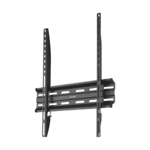 Hama Fixed TV Wall Bracket Fits Screens up to 165cm 65" VESA 400x400 Compatible Ultra-Slim Low Profile Black