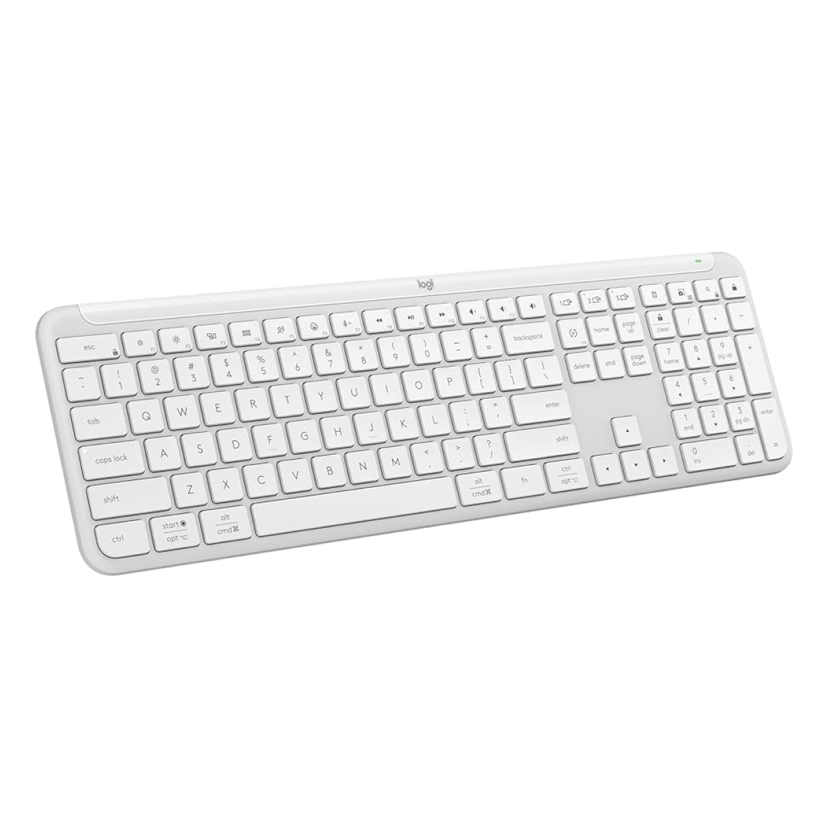 Logitech keyboard K950 Signature Slim White