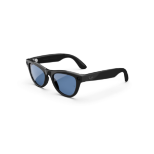 Ray Ban Meta Skyler Gen1 AI Glasses Black Cerulean Blue Transitions