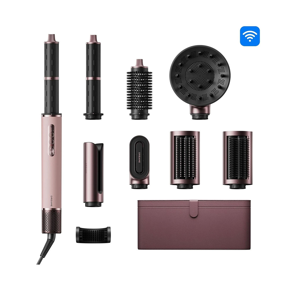 DREAME Airstyle Pro HI Hair Straightener Rose pink