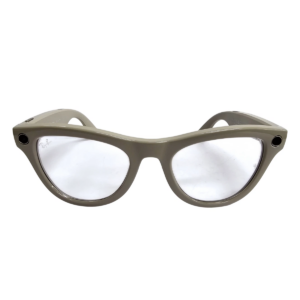 Ray-Ban Meta Skyler Gen1 AI Glasses Shiny Chalky Grey Transitions