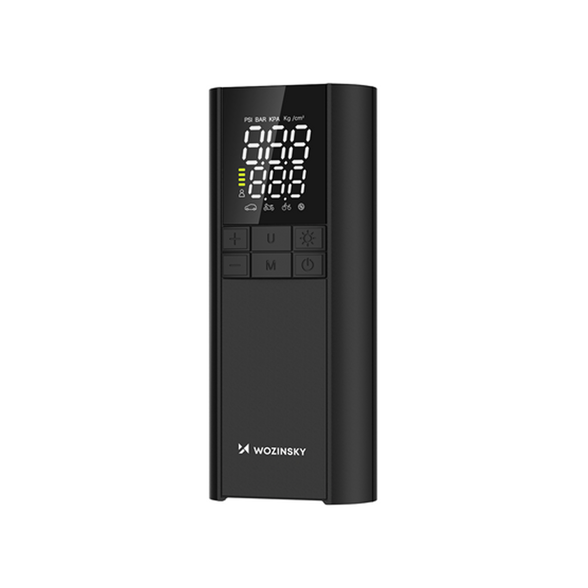 "Wozinsky Kompressor WEP 8000 electric air pump powerbank Flashlight 8000mAh Black