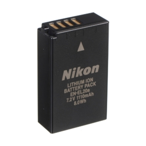 Nikon EN-EL20a 7.2V 1110mAh Rechargeable Lithium-Ion Battery Pack