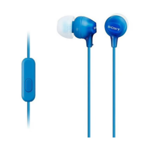 Sony MDR-EX15AP In-Ear Earphone with Microphone Blue