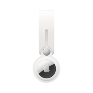 Husa Apple AirTag Loop White