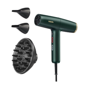 BaByliss Air Power Pro D6555DE 1700W Hair Dryer Green