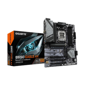 Gigabyte B650 EAGLE AX AM5 ATX Motherboard DDR5 PCIe 5.0 M.2 Wi-Fi 6E 2.5GbE LAN