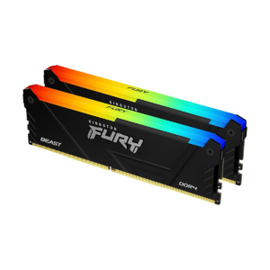 Kingston FURY Beast RGB 16GB (2x8GB) DDR4 3200MHz CL16 RAM Kit