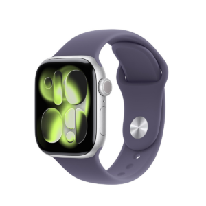 Apple Watch Series 11 42mm 5G Silver (Purple Rubber Strap M/L)