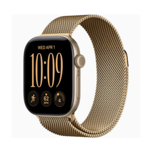 Apple Watch Series 12 42mm 5G Gold Titanium (Gold Milanese Strap)