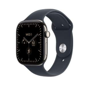 Apple Watch Series 12 46mm Grey (Dark Blue Rubber Strap M/L)