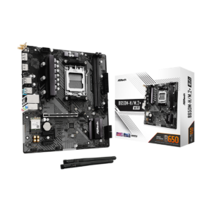 ASRock B650M-H/M.2+ AMD B650 Socket AM5 Micro-ATX Motherboard