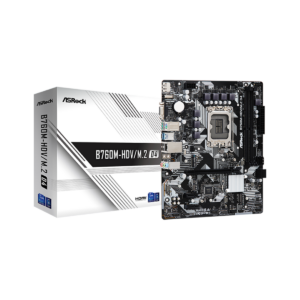 ASRock B760M-HDV/M.2 D4 Intel B760 Micro-ATX Motherboard