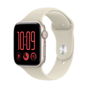 Apple Watch SE 3 2026 44mm Gold (Beige Rubber Strap M/L)
