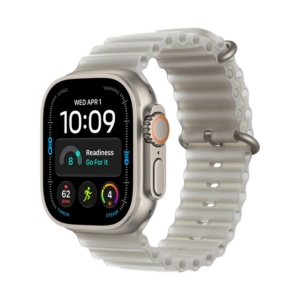 Apple Watch Ultra 4 49mm Naturel (Grey Silicone Strap)