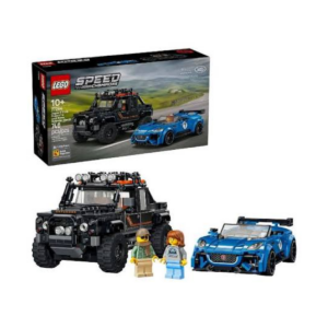 LEGO SPEED CHAMPIONS 77264 Jaguar F-TYPE Project 7 & Land Rover Defender Classic