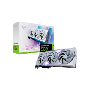 MSI GAMING GEFORCE RTX 5080 TRIO OC WHITE NVIDIA 16GB GDDR7