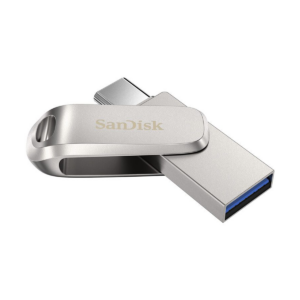SanDisk Ultra Dual Drive Luxe USB Type-C Flash Drive 512 GB Silver