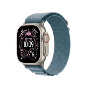 Apple Watch Ultra 3 49mm Titanium (Blue Nylon Strap S)