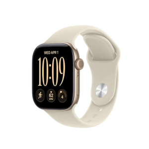 Apple Watch Series 12 Cellular 42mm Light Gold/Sand Band S/M