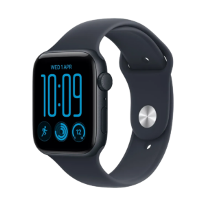 Apple Watch SE 3 44mm Midnight With Navy Blue Band M/L