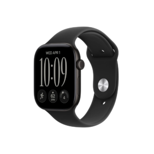 Apple Watch Series 12 42mm Black Aluminium Case With Black Sport Band S/M