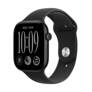 Apple Watch Series 12 GPS 46mm Black Aluminium Case Black Sport Band S/M
