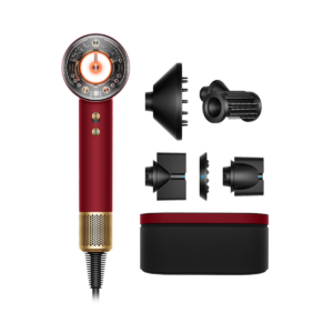 Dyson Supersonic Nural Hair Dryer Straight+Wavy Velvet Red/Gold