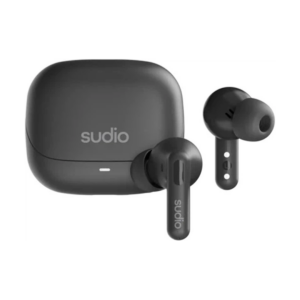 Sudio C8 Bluetooth Noise-Cancelling Earbuds with Microphone Black