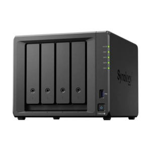 Synology DiskStation DS925+ NAS, Ryzen V1500B, 4GB DDR4 ECC, Black