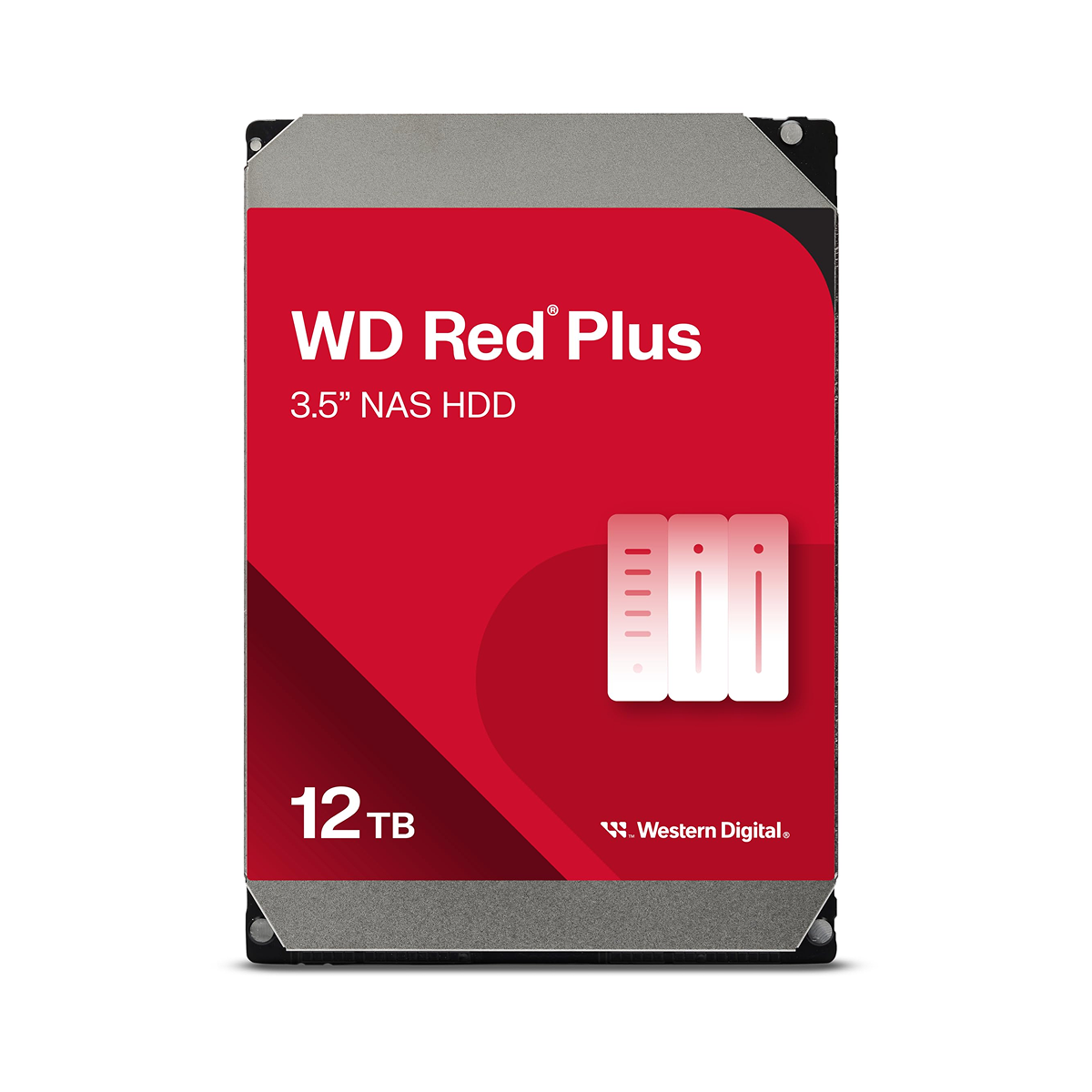 Western Digital WD Red Plus 12TB SATA 6Gb/s 512MB NAS HDD WD120EFGX