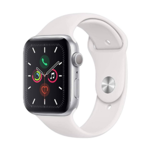 Apple Watch Series 5 GPS Silver 44mm Aluminium Sport Case White