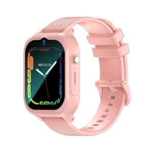iWear Z01 Pro 4G LTE/GPS LBS WiFi Track IPX7 Kids Watch & Phone Call HD Camera Pink
